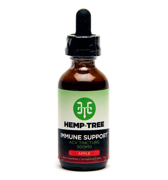 Hemp Tree Immune Support ACV Tincture